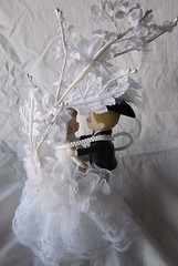 new Hortense B. Hewitt Western Bride Groom Cake Topper Country Flair Collection