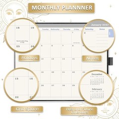 2027 Planner – 2027 Pocket Calendar/Planner, Jan. 2027 – Dec. 2027, BLACK1