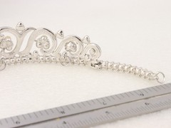 Used-v.g. SWAN SWAROVSKI PRINCESS PEARLS TIARA 1503308 – Wedding – Bridal – Prom