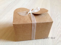 100 Kraft Paper Wedding Favour Box Party Gift Box Bomboniere Chocolate Candy Box