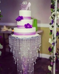 Wedding cake TABLE for Cake Stands Crystal Cake Table 10inch