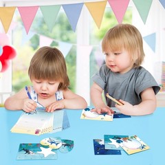 WERNNSAI 69 PCS Stationery Letter and Envelopes, Shark Kids Stationery Set, L…