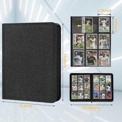GERMUN Trading Card Binder 9 Pocket, 540 Pockets Card Binders, Card Collectio…