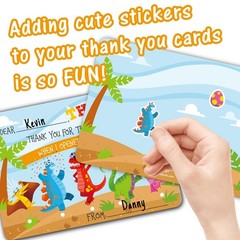 Gooji Customizable Thank You Cards, 4.25×6 inch, 25 Pieces, with Envelopes, f…