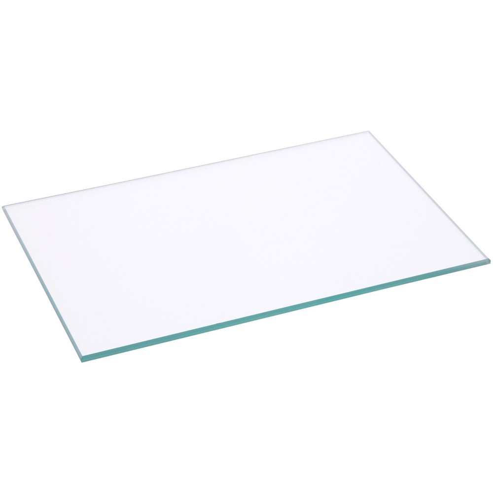 Plymor 4″ x 6″ Rectangle, 3mm Thick Non-Beveled Clear Glass