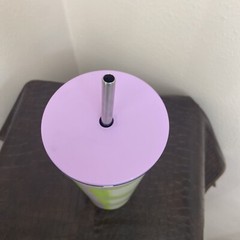 Straw 22oz Stainless Steel Cup With Lead Perfect for Hot and Cold Drinks