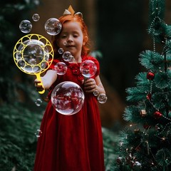 Bubble Wands Set Wands Tool Child Blowing Sets for Kids Blower Toddlers
