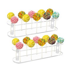 Food Safe for acrylic Cake Stand with 10 Holes for Weddings and Birthday Parties