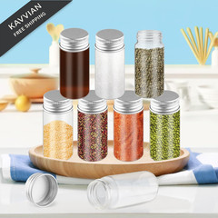 40 Pack 30ml/1oz Glass Vials With Aluminum Screw Caps Empty Sample clear