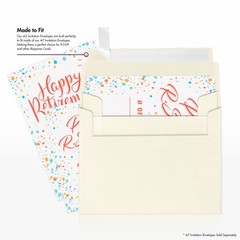 LUXPaper A2 Invitation Envelopes | Peel & Press | 4 One Size, Natural Linen