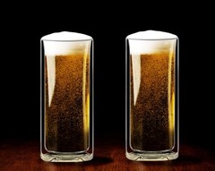 Sun’s Tea Double Wall Glass Tumbler 16oz Set of 2