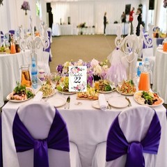 Floral Table Number Cards 1-26 Geometric 4 x 6 Double Sided Wedding Party