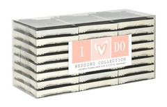 MCS Wedding Photo Frame/Placecard Holder, 69044, 24-Pack, Rustic White