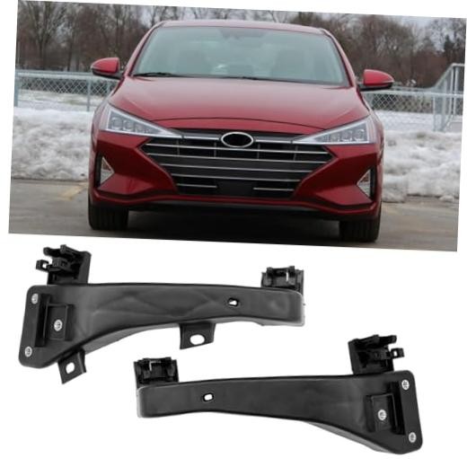 2PCS Compatible with Hyundai Elantra Headlight Brackets 2017 2018 2019 2020,