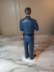 Weddingstar 9351 Love Citation Policeman Groom Cake Topper Hand Paint Porcelain