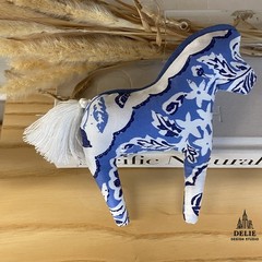 Wedding Guest Favours Thank You Set of 10 Designer Fabric Handmade Horse Gift