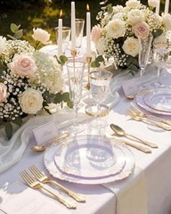 3PCS Plastic Plates – Plastic Dinnerware Sets for Guests – 100 50 Gold