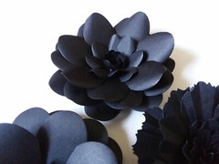 Paper Flowers 3-D Handcrafted Wedding Party DIY Decor Craft Frames Nursery Wall