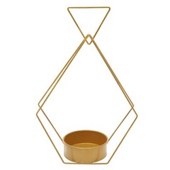 10pcs Diamond Shape Flower Vases Holder Wedding Centerpieces Stand Geometric