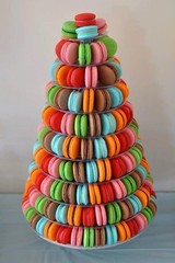 10 Tier Macaron Tower Macaron Stand fo r230 Macarons in USA by Cheerico Supplies