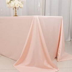 Balsa Circle 90×132 in Blush Premium Scuba 132″ x 90″ (Rectangular),
