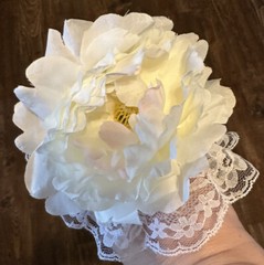 Wedding Bouquet Package-White, Rose, Hydrangea, Calla Lily 7 PC. Bouquet Set