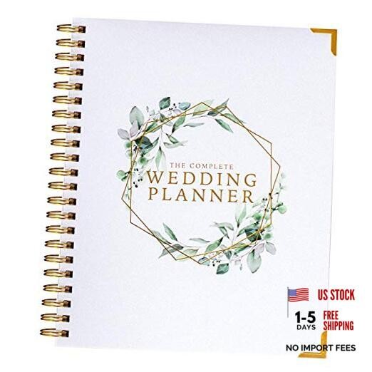 Wedding Planner & Organizer – Floral Gold Edition – Diary Engagement Gift Book