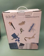 New Savor Keepsake Storage Reinvented The Library: Wedding Edition Keepsake Box