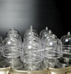 12 PCS PLASTIC FILLABLE CANDY CONTAINERS PARTY FAVORS QUINCEAñERA RECUERDOS BODA