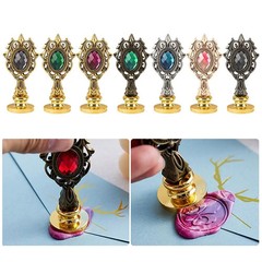 Wax Seal Handle Metal Roman Column Stamp Craft Supplies for Wedding Invitations