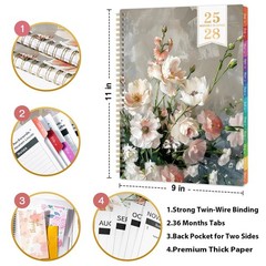 2025-2028 Monthly Planner – 3 Year Monthly Planner from July 2025 to June 202…