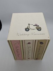 Sheffield Home 3 Pc Wedding Memory Photo Album Set Bridal Shower Honeymoon NEW