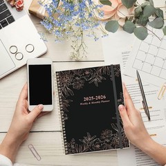 2025-2026 Planner – 8.5″ x 11″ Weekly Monthly Planner from July 2025 to June …