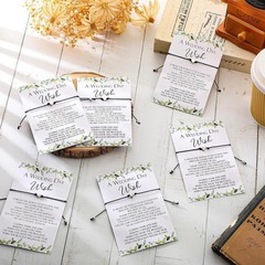 Sasylvia 50 Sets Wedding Favors for Guests Bracelets Bulk Adjustable…