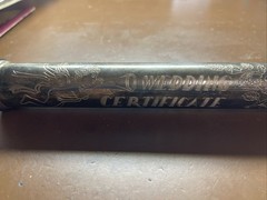 Pewter Silver Wedding Certificate Tube Holder Keepsake Gift Angels