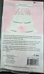 Monogram Cake Jewelry Rhinestone Silver ~C~ Cake Topper 3.5″ X 5” New Letter C
