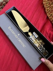 Waterford Crystal Handle Stainless Steel Cake Server