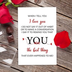 Fathers Day Card for Husband, Fathers Day Card from Wife, Gifts For Husband, …