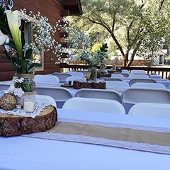 Awtlife 12 x 120 Inch Burlap Table Runner for Wedding Bridal Shower Baby