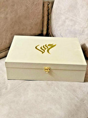 Custom Velvet Wedding Box