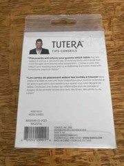 (x6) DavidTutera, Place Cards, 25 Pieces ea. (150 total), White & Rose Gold