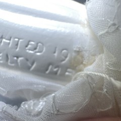 Vintage 1950’s Coast Novelty Porcelain Wedding Cake Topper 4” Lace Dress w/Veil