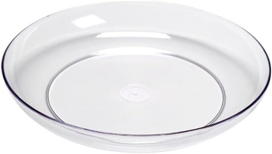 6″ Lomey Clear Designer Dish, Pack 24