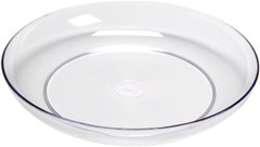 6″ Lomey Clear Designer Dish, Pack 24