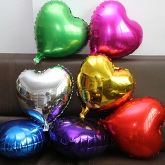 10″ 18″ 30″ Heart Foil Balloon Baby Shower Wedding Bridal Party Mother Day USA