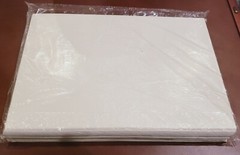 Delta Airlines Tray Mat 9- 7/8” x 13x 3/4” Disposable Tray Mat sealed bag of 500