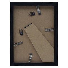 Picture Frames 5×7 Black Photo Frames Display 4×6 Pictures with Mat for Desk …