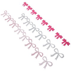 Mother’s Day Butterfly Flag Birthday Bow Decorations Garland for Bridal Table