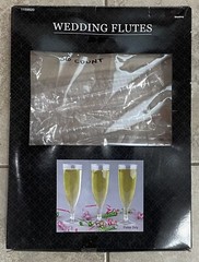 Wedding Special Occasion Decor Lot Thank You Cards Flutes Flowers Lace Ribbons