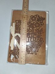 Hallmark Wedding Card Keeper Wooden Memory Book